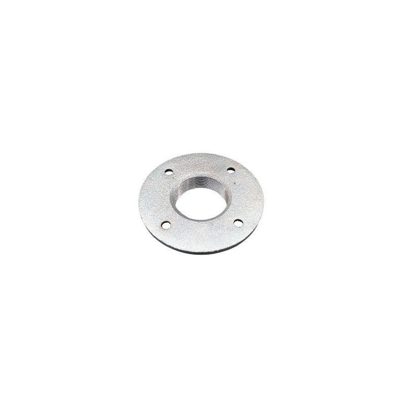 COREX 2" Floor Flange, Rigid Conduit, Malleable Iron, Zinc Plated