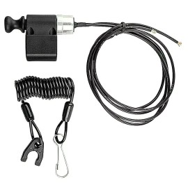 Tusk Power Pull Tether Kill Switch Cut Off Black 1093920005 Quad Yfz Raptor Z400