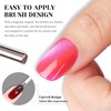 TUTUYU Neon Pink Cat Eye Gel Nail Polish - Perfect