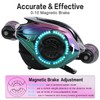 Sougayilang Baitcasting Reels - Colorful Fishing Reel, 8.0：1 Gear Ratios,