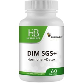 Herbal Bee DIM SGS+ Hormone + Detox – Oral Dietary DIM Supplement for  Women, Men
