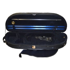 Vio Music Half Moon Lightweight Violin Case 4/4 - Deep Blue
