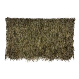 Ghillie Suits Blanket - Covers Up to 2 People, Large Camo Blanket w/Nylon Netting, Use to Camouflage a Tree Stand, Ground Blind or Build a Lean-to - 5' x 9' with 1" x 1" Holes, Woodland