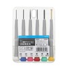 高儀 Handiwork Plastic Handle Precision Screwdriver Set, 6 Pairs