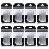 TSUOUKL Pack of 80 Fibreglass Nail Reinforcement, Silk Fibreglass Patches