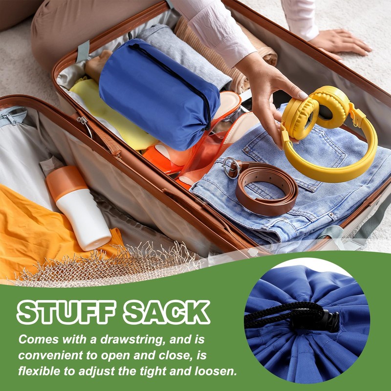 PATIKIL Stuff Sack, 9 x 16 Inch Waterproof Outdoor Storage