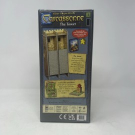 Rio Grande Games Carcassonne -The Tower-Board Game Expansion Rio Grande Games 100% Complete 2006