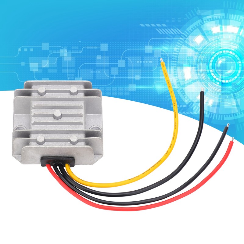 DC Power Converter 24V to 12V Adapter 10A Switching Power