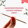 Perfect Stix Manicure Cuticle Wooden Sticks 4" Length ( pack
