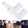 1 Pair Breathable Mesh Arm Warmer Sunscreen Arm Covers with