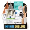 Foot Care Kit with Towels, Scrub, Heel Mask, Lotion, Soak