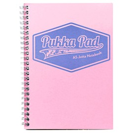Pukka Pad Pastel A5 Wirebound Jotta Notebook Ruled 80gsm – 8629-PST - Assorted