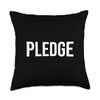 Pledge Throw Pillow, 18x18, Multicolor