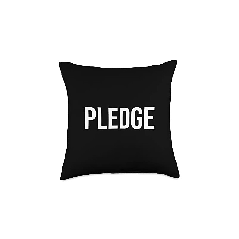 Pledge Throw Pillow, 18x18, Multicolor