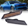 Raryloy Smoked Lens Front Bumper Marker Lamps Reflectors LED Side