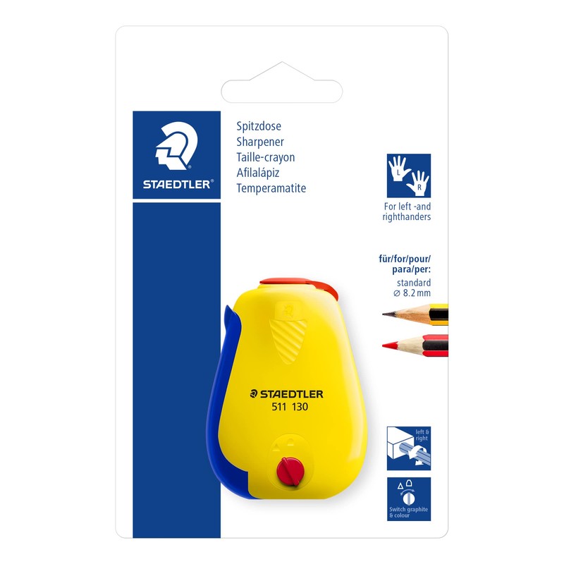 Staedtler 511 130-BK Sharpener Box for Lead and Coloured Pencils