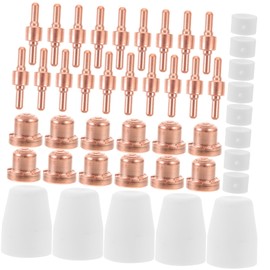 TEHAUX 1 Set Plasma Cutter Tips Durable Nozzle for Plasma Cutting Equipment High Precision Smooth Surface Long Lifespan for Various Cutting Needs
