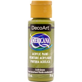 DecoArt Americana Acrylic Color, 2 oz. Bottle, Lush Green