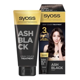 Saios Gray Gray Cover Treatment Ash Black 180g, 1 piece / 사이오스 새치 커버 트리트먼트 애쉬 블랙 180g, 1개