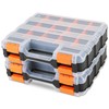 weyleity Small Parts Organizer | Storage Case Tools Box Organizer
