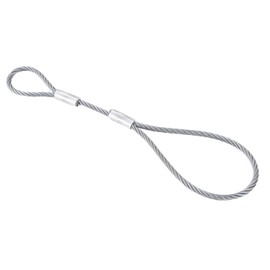 EFMETAL Safety Cable for Unbraked Trailers 250 mm 250 kg