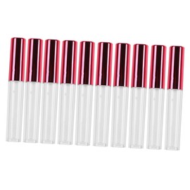 Ipetboom 10pcs Lip Plumper Gloss Clear Lip Gloss Containers Tubes Lip Balm Bottles Lip Tube Lip Tint Cosmetic Lipgloss Subpackaging Tube Travel Optional