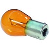 2 x 581 AMBER INDICATOR CAR BULBS OFFSET PINS 12V 21w BAu15s