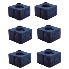 6Pcs Ender 3 Max Neo Silicone Socks, CR-6 SE Silicone Sock, Ender 3 V2 Neo Silicone Socks Compatible for Creality Ender 3 V2 Neo, Ender 3 Max Neo, CR-6 Max, CR10 Smart 3D Printer Silicone Sock,