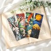 Celavoy Pretty Stained Glass Bookmark - 10pcs Japanese Nature Art