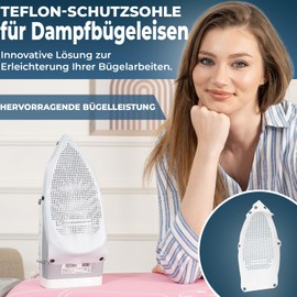 Silva Iron Sole Cover - Heat Resistant - Non-Stick - Shiny Free, Fits Most Standard Irons - Protects Delicate Fabrics, Easy to Clean, Durable (Pack of 2)