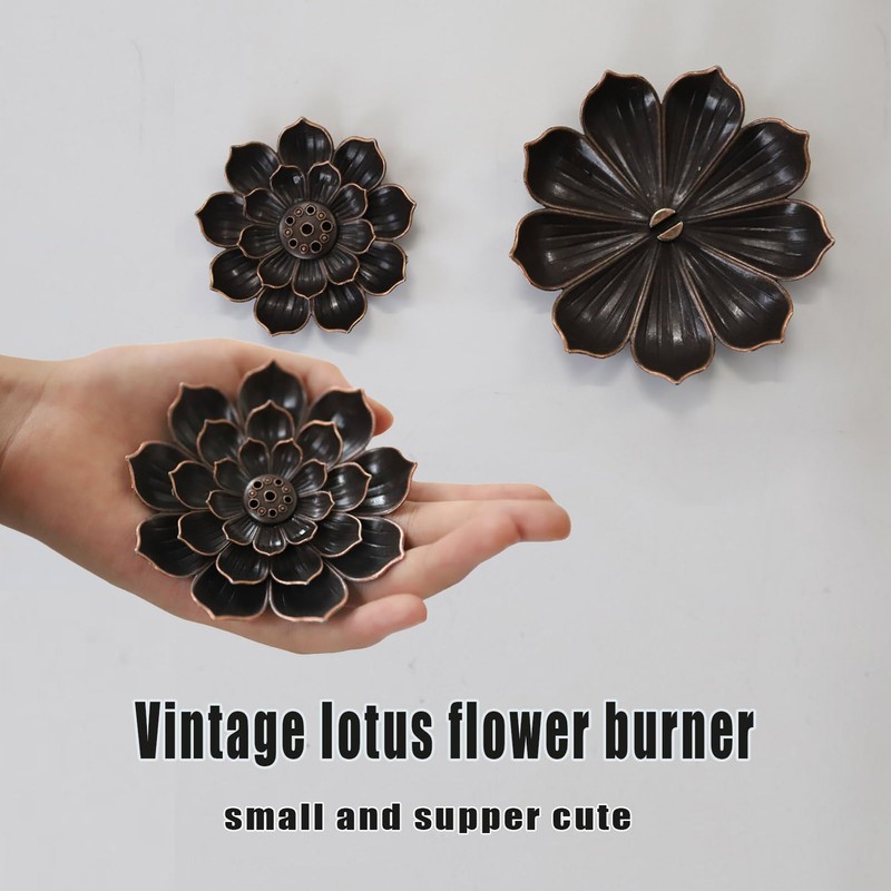Incense Holder for Sticks, Incense Burner 6 Incense Holes with