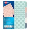 AVERY Big Tab Reversible Paper Dividers, 5 Tabs, Toned Down,