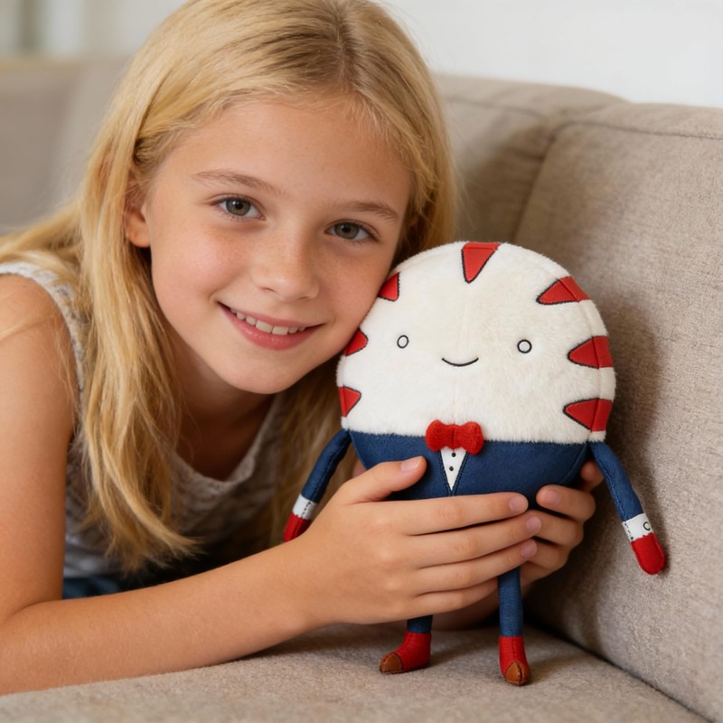 WOOCARE Peppermint Butler Plush，Adventure Fan Favorite 8" Plush,Gifts for Animation