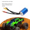 Brushless Motor 2435 3300KV Waterproof Red Aluminum Alloy CNC Machining
