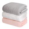Keratta Baby Bath Towel, Baby 6 Layered Gauze, 41.3 x
