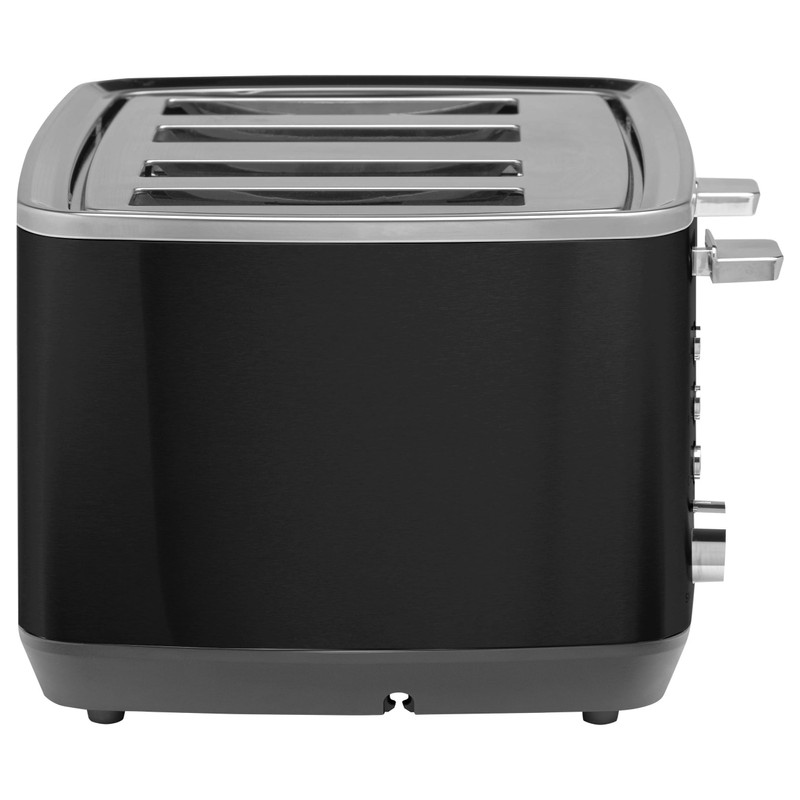 GE 4 Slice Toaster | Extra Wide Slots for Bagels,
