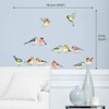 DECOWALL DS-8038 Small Birds Wall Sticker, Wall Decoration for Living
