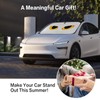300T Windshield Sun Shade for Model Y Model 3, Cool