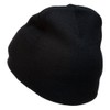e4Hats.com Maine State Moose Embroidered Short Beanie - Black OSFM