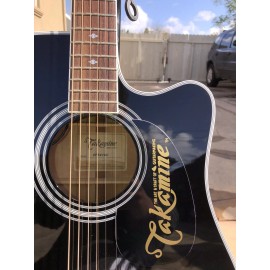 Takamine Pickguard Logo/ READ DESCRIPTION/ Solid Gold Color x 1