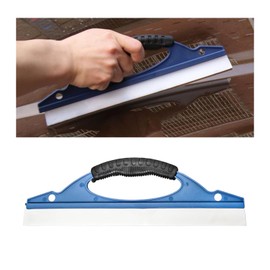 DXQN Car Water Squeegee, Silicone Flexible Water Blade for Car Drying with Non-Slip Grip, Universal Quick Drying Squeegee Wiper for Windshield Window Glass Mirror, Car Accessories