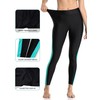 ATTRACO Womens Plus Size Long Swimming Leggings Plus Rash Guard