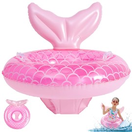 Baby Swimming Ring, Baby Pool Swimming Ring, Inflatable Baby Swimming Ring with Swimming Seat, Baby Swimming Aid Toy Made of PVC from 6 Months to 5 Years