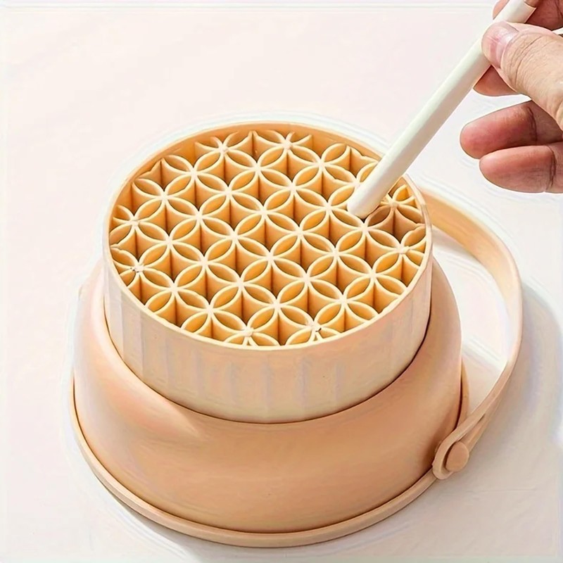 Clean Makeup Brushes Beige