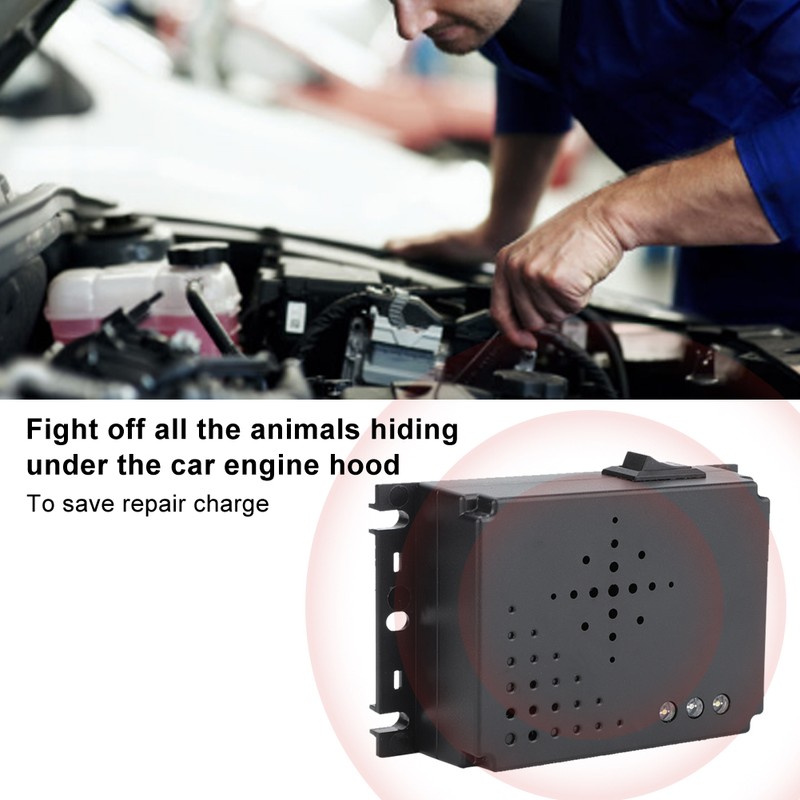 ABS Plastic Car Electronic Ultrasonic Mouse Repeller Rat Deterrent for