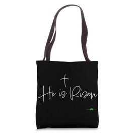 Jesus He is Risen by Frog Geeks Tote Bag