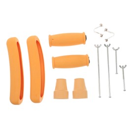 KONTONTY Crutch Accessories Kit Replacement Parts Pads Tips Handle Grip for Walking Sticks