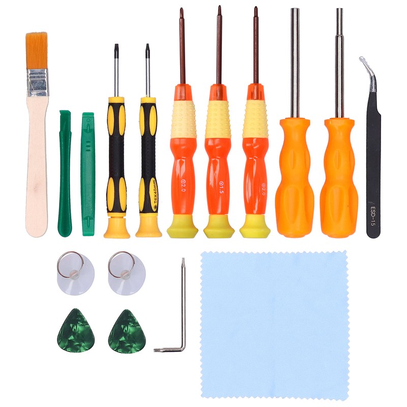 17 in 1 Joystick Replacement Repair Kit with Screwdriver for