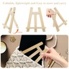 Set of 2 Mini Wooden Easels (15 x 20 cm)