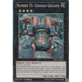 YU-GI-OH! - Number 55: Gogogo Goliath (WSUP-EN007) - World Superstars - 1st Edition - Super Rare